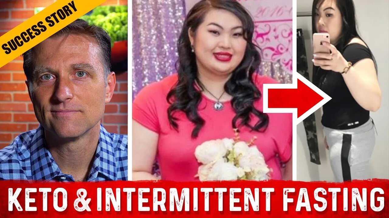 Before-After Using Keto & Intermittent Fasting – Dr.Berg Skype with Jennifer Lai