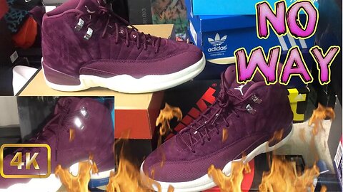 UNBOXING! AIR JORDAN 12 RETRO "BORDEAUX" DETAILED LOOK & REVIEW