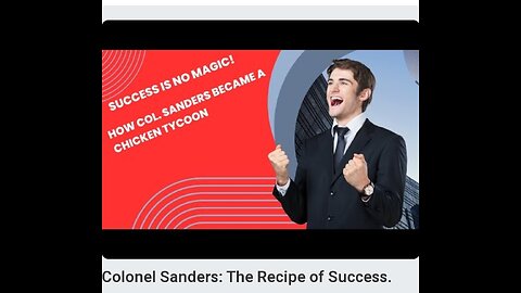 Inspirational story of success