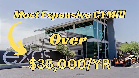 The most expensive gym in the world! You would need a second full time job jut to pay for this!!!!!