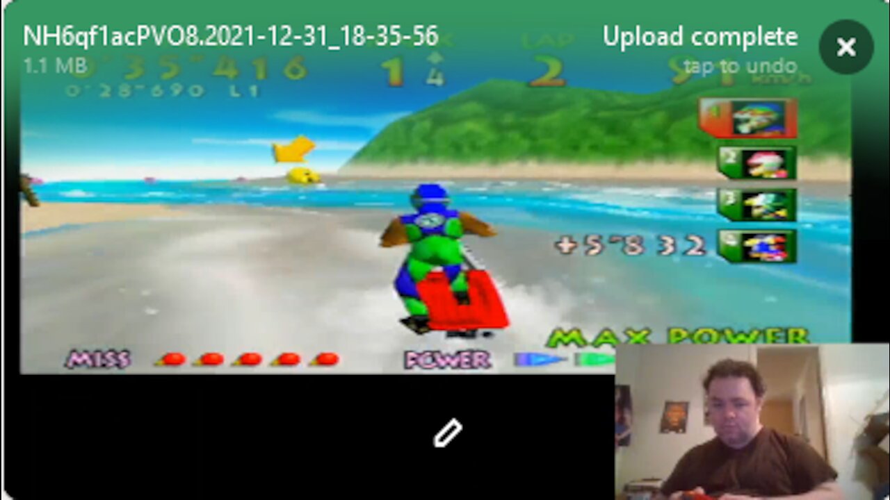 RapperJJJ Triple J plays Wave Race 64