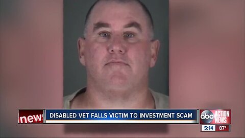 Marine veteran says he's a victim of fraudulent stockbroker