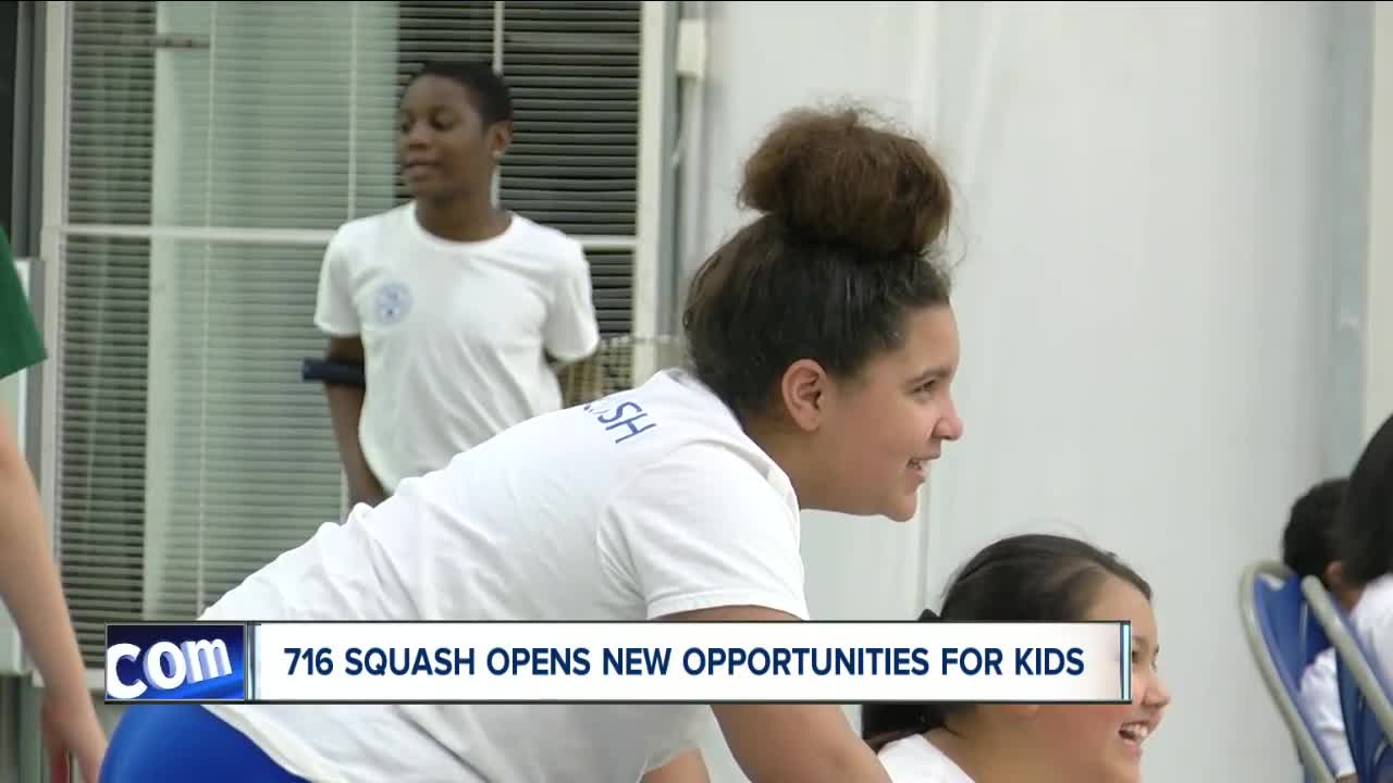 Squash Club creates new opportunities for kids