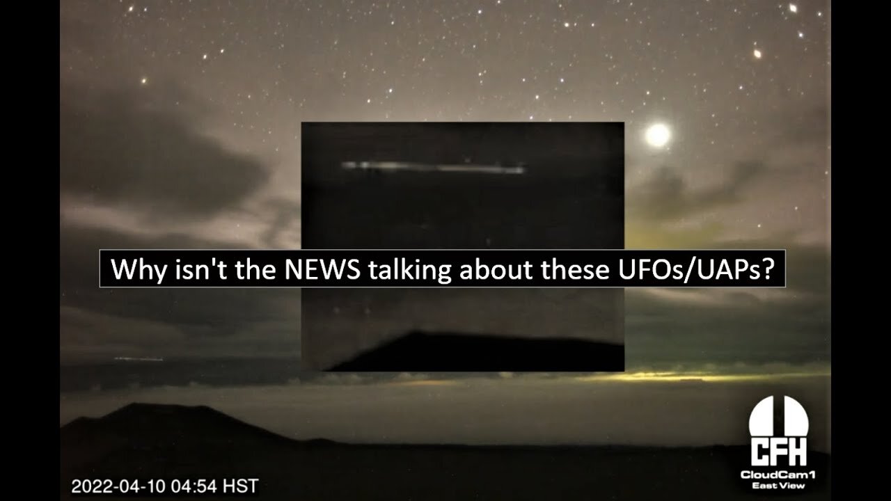 THE UFOS/UAPS ARE COMING FROM GROUND-BASED LAUNCH PADS.