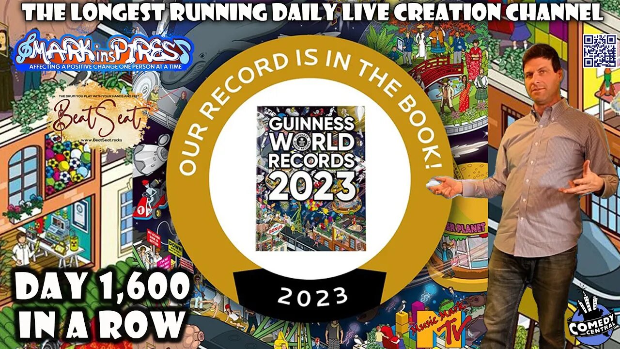 The 1600th Day In A Row Live of Mark insPires!