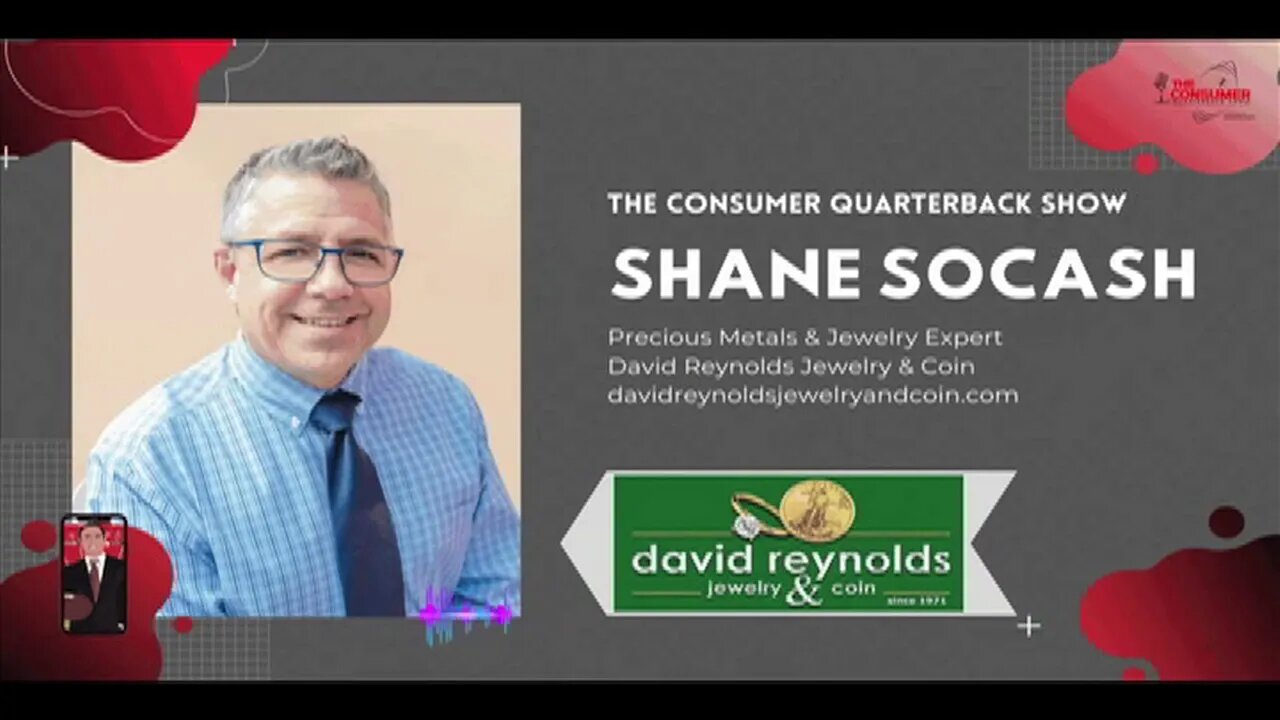 Shane Socash David Reynolds Jewelry & Coin - Gold is HOT! Shane predicts trends, future values