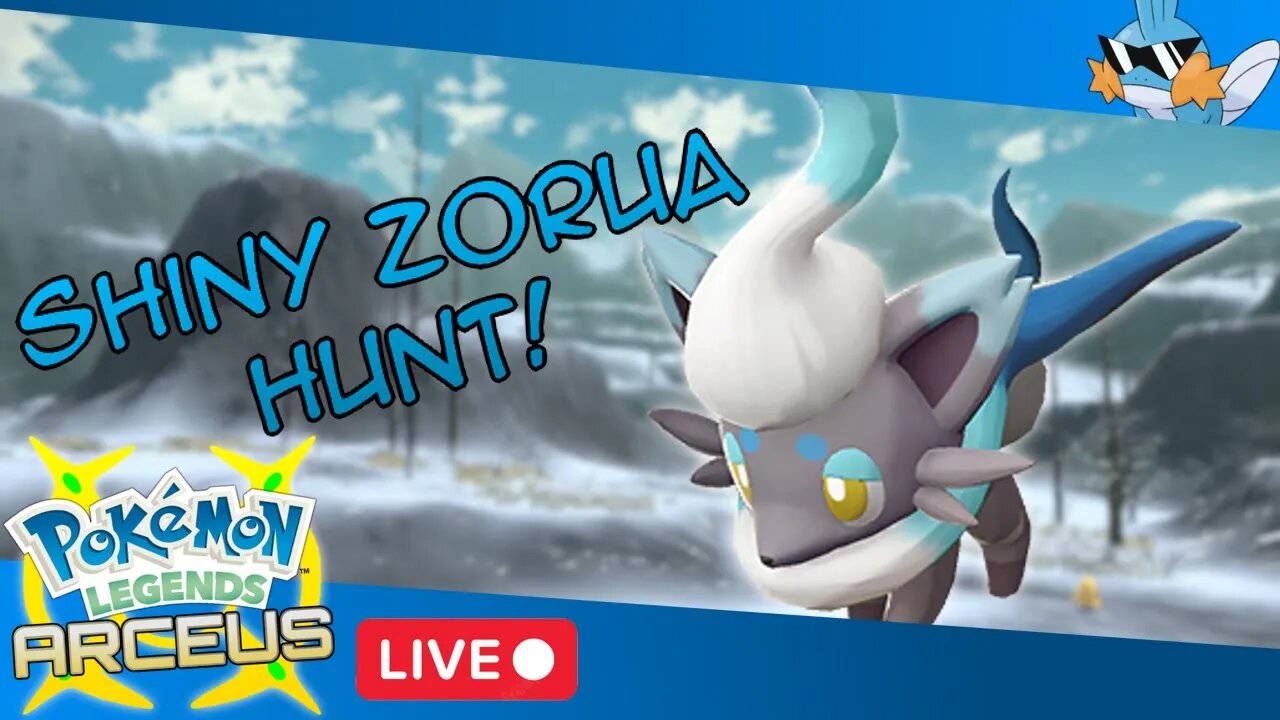 Pokemon Legends Arceus Shiny Hunt #4 - Shiny Alpha Female Zorua! Attempt #1