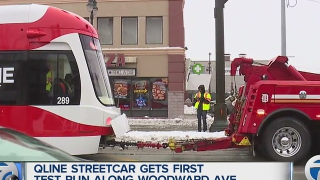 Qline test drive in Detroit