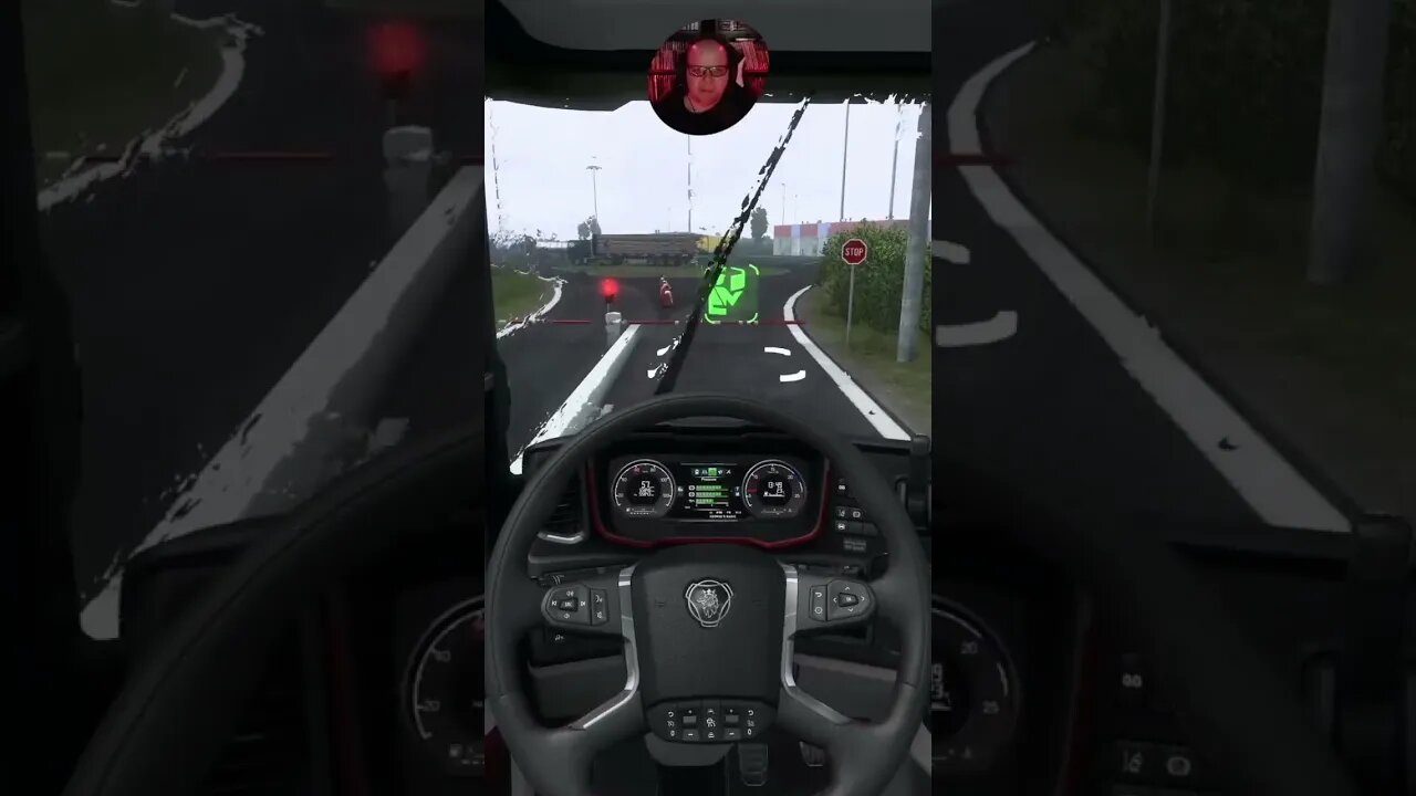 ETS2 Driver fail #eurotrucksimulator2 #shorts