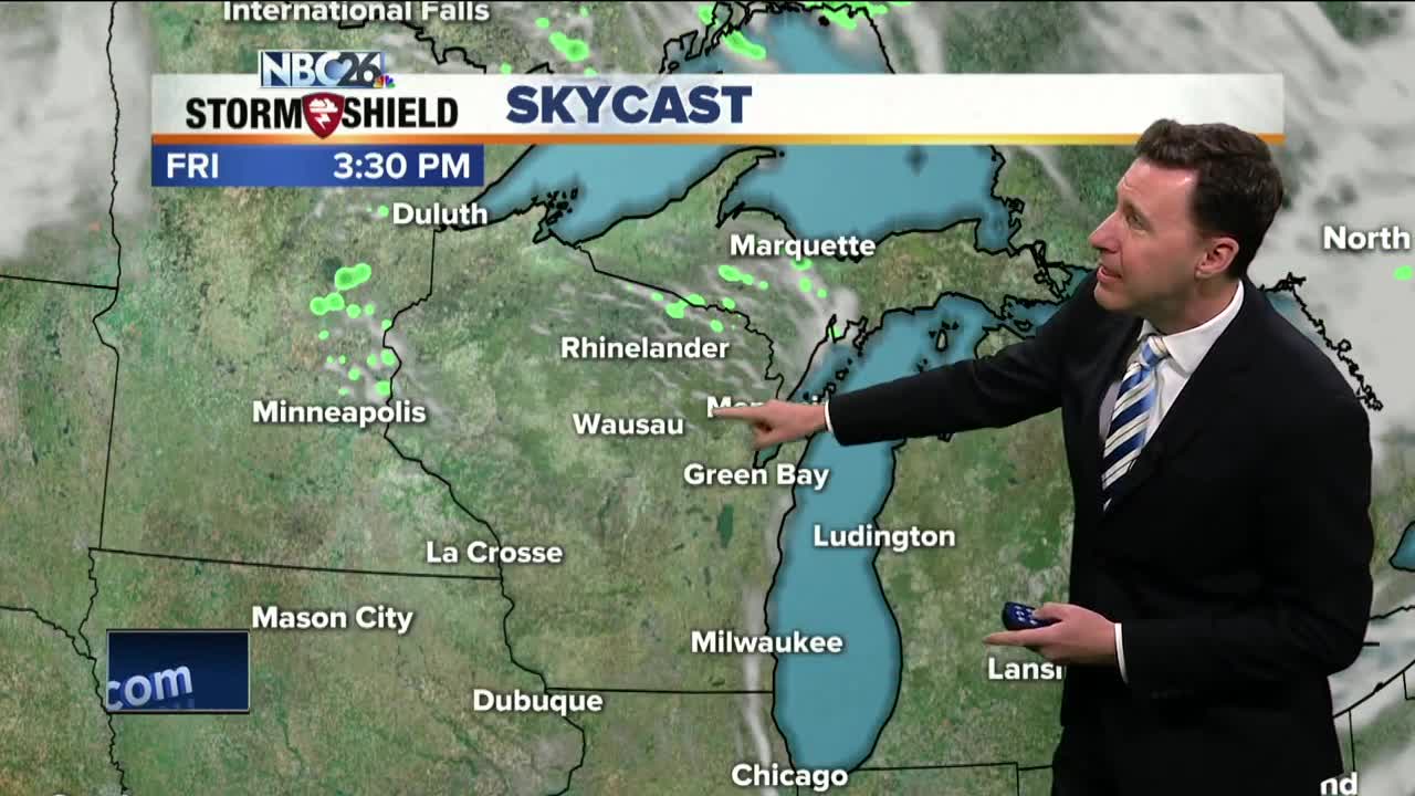 Michael Fish's NBC26 weather forecast