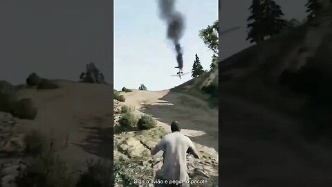 Siga o pombo... ops!... o avião! GTA 5