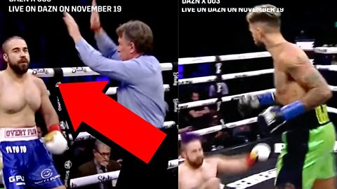 FAZE TEMPER BEATS OVERTFLOW WITH FIRST ROUND TKO | Misfits Boxing | Youtube Boxing