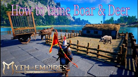 Myth of Empires Boar & Deer Tame