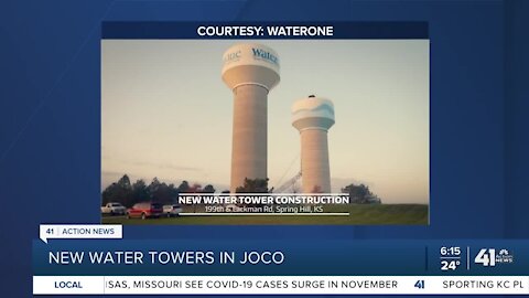 New water towers in JoCo