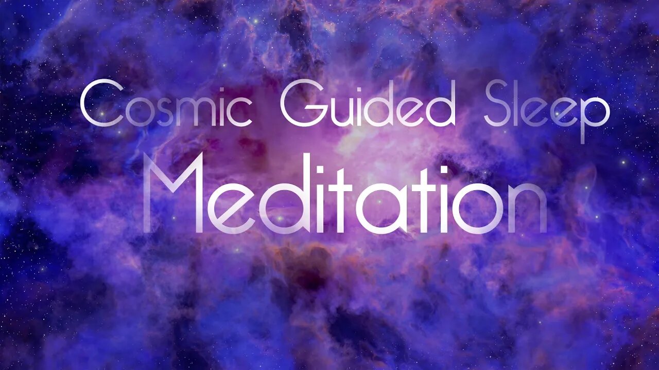 🪐 | Cosmic Guided Sleep Meditation | 🌎 WATCH BEFORE BED FOR BETTER SLEEP! 🌘