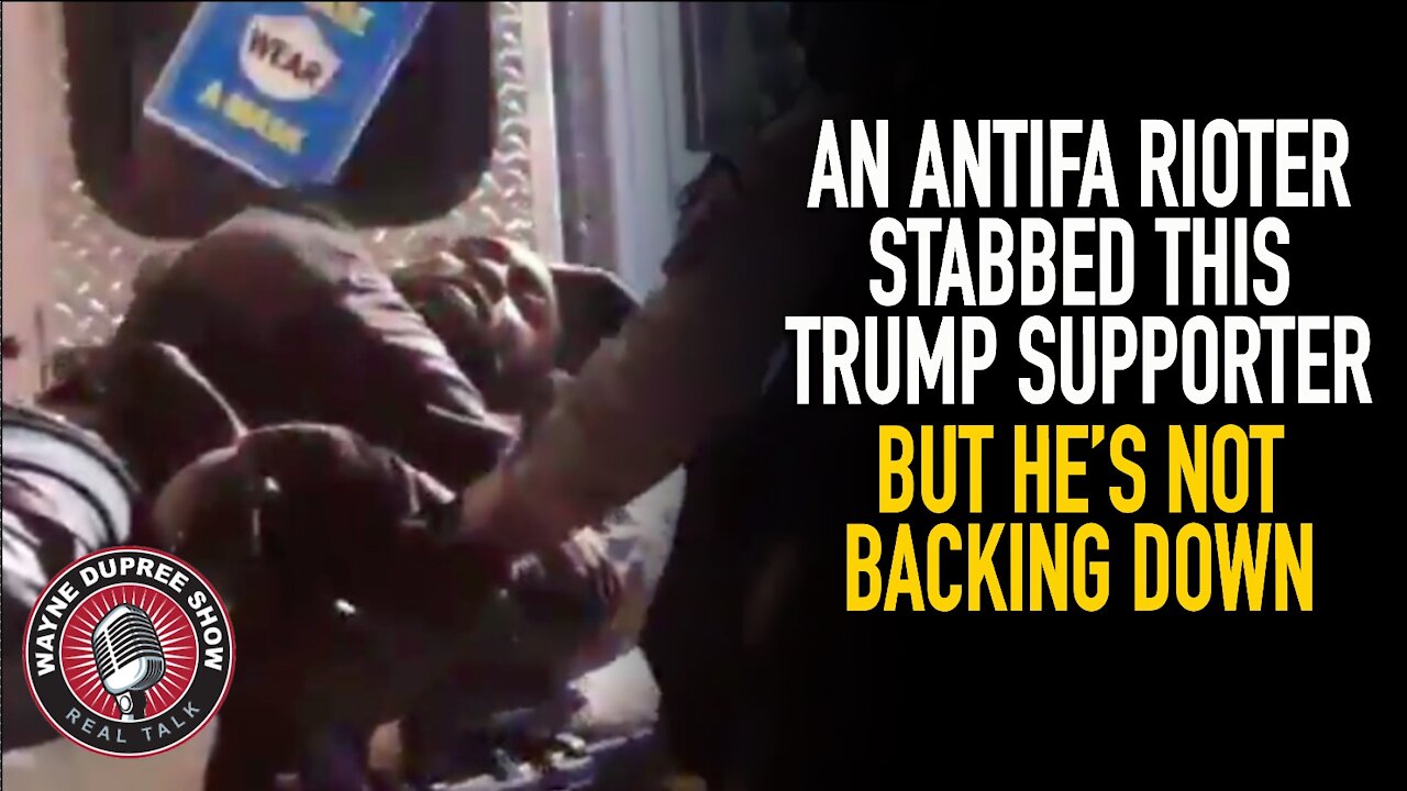 ANTIFA Member Stabs Black Trump Supporter