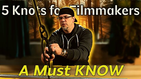 5 Knots Every Filmmaker should KNOW! #filmmaking101 #filmlighting #profilml #film #filmmakers