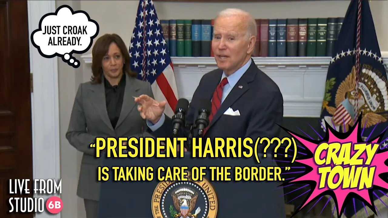 Joe Biden Calls Kamala Harris President AGAIN (Crazy Town)