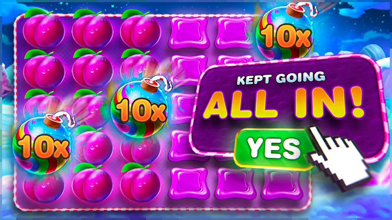 I KEPT PURCHASING ALL IN BONUS BUYS ON SWEET BONANZA...