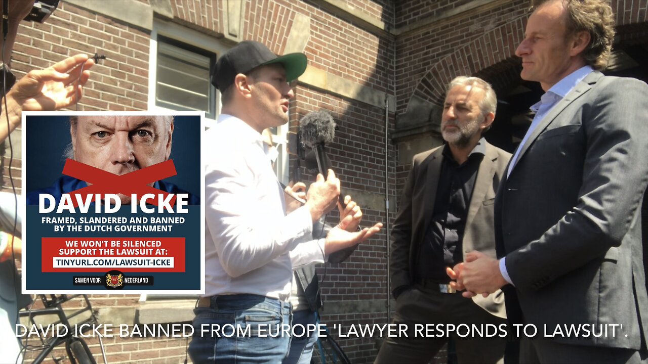 David Icke vs Immigration Service NL - Lawyer responds to appeal court case - ​⁠@JasperCSTV