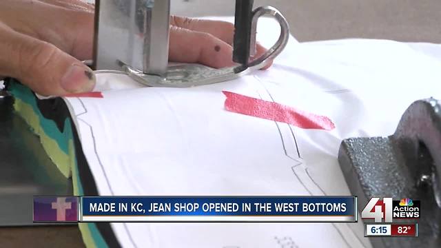 Made in Kansas City: Jean shop opens in West Bottoms