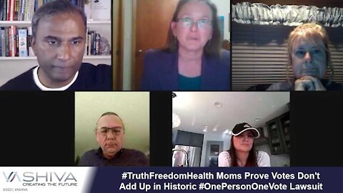 Truth Freedom Health Moms Prove Votes Don't Add Up in Historic OnePersonOneVote Lawsuit