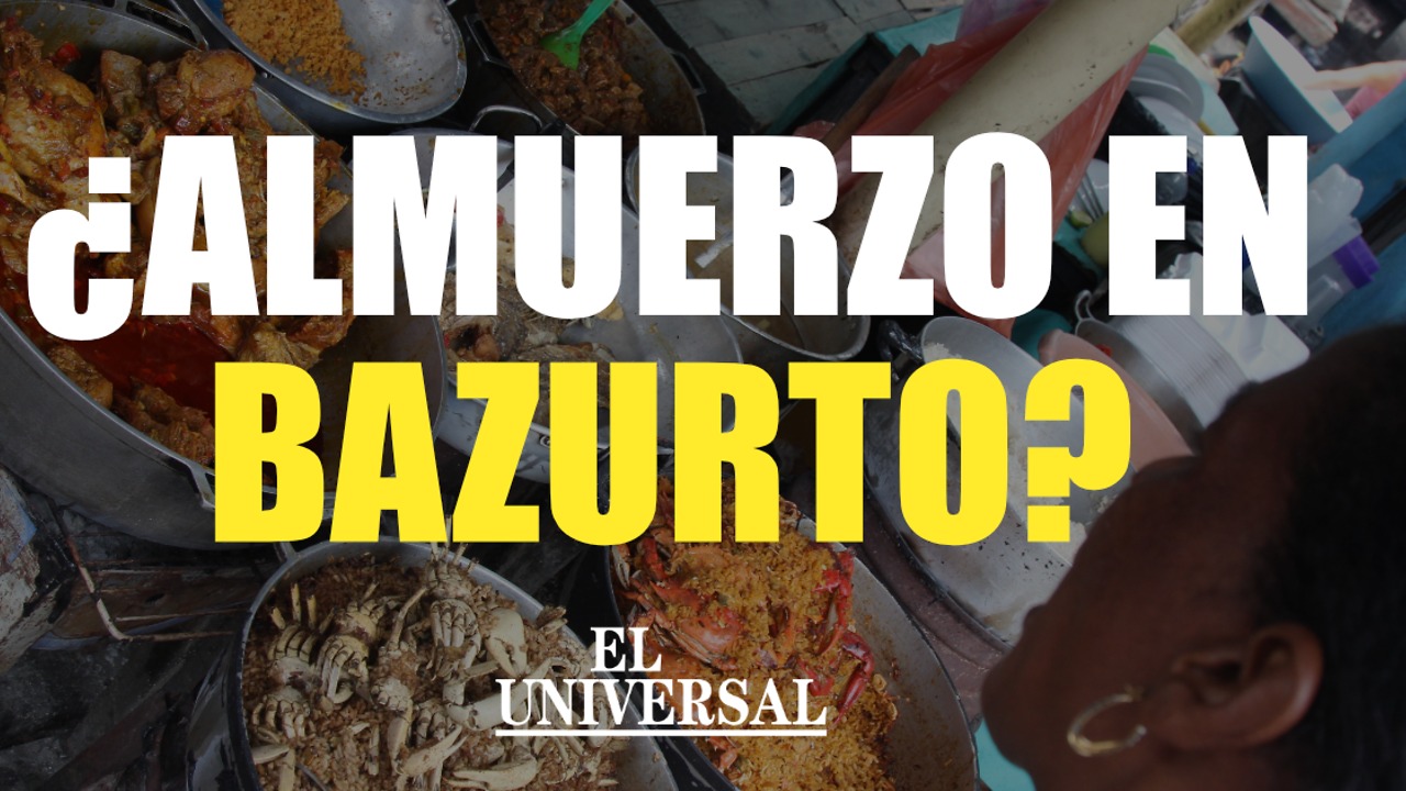 Así se vive la comida típica en Bazurto