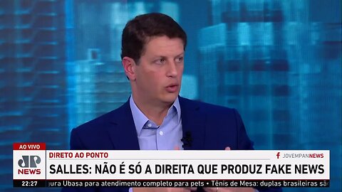 “Estava sendo imposto um controle de conteúdo”, diz Salles sobre PL das Fakes News I DIRETO AO PONTO