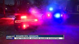 Person of interest in custody after overnight shooting in Dearborn Heights