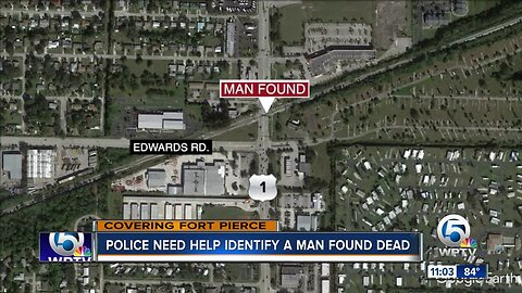 Fort Pierce police need help identifying man found dead near railroad tracks