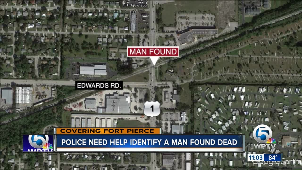 Fort Pierce police need help identifying man found dead near railroad tracks