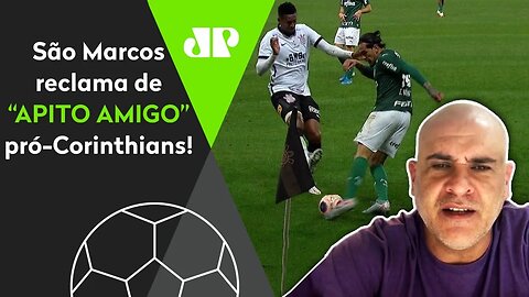 O Palmeiras FOI ROUBADO? São Marcos PROVOCA o Corinthians após lance polêmico!