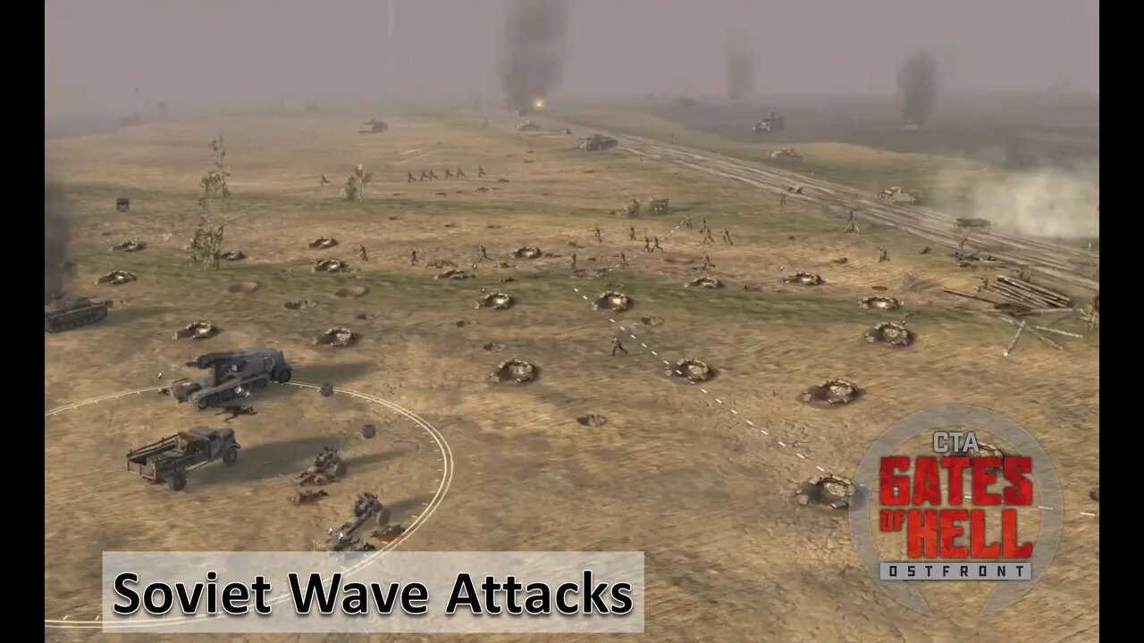 [Expanded Conquest Mod] Soviet Wave Attacks l Gates of Hell: Ostfront