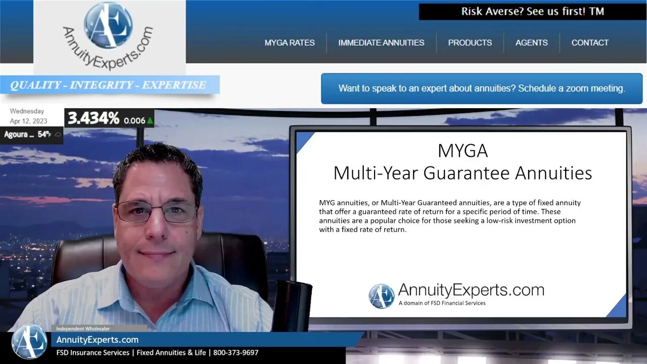 An Overview of Risk Levels in MYG Annuities. ROP, surrender charge, death benefit & Market Value Adj