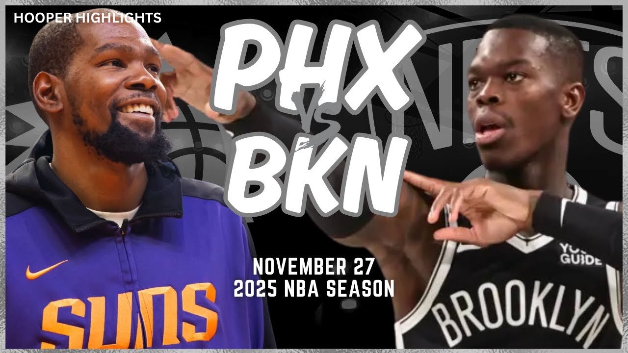 Phoenix Suns vs Brooklyn Nets Full Game Highlights | Nov 27 | 2025 NBA Season