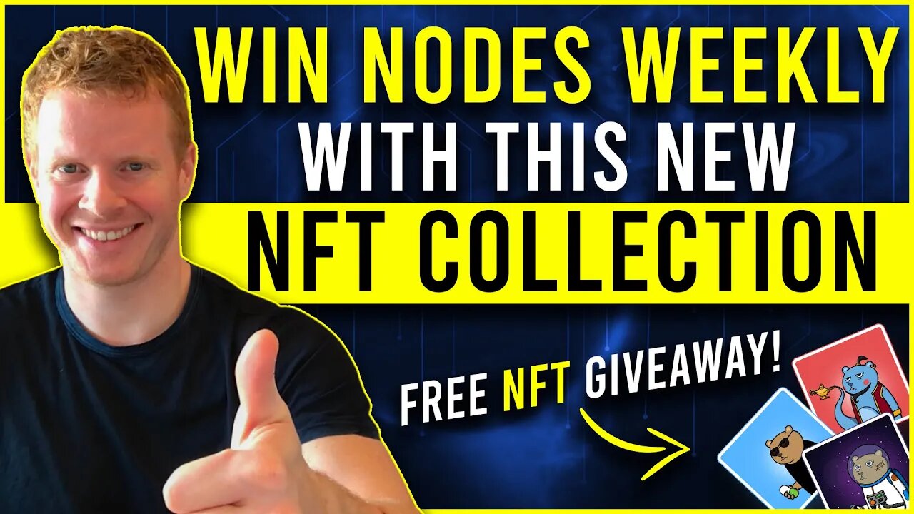 Want the opportunity to win STRONG nodes or THOR nodes every week? Grab this NFT! Giving one away