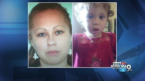 TPD: Mother, missing toddler believed to be in Mexico