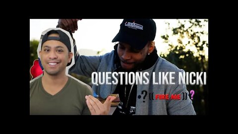 REACTION -- QUESTIONS LIKE NICKI (FIRE ME) Official Music Video by Loza Alexander | EP 155