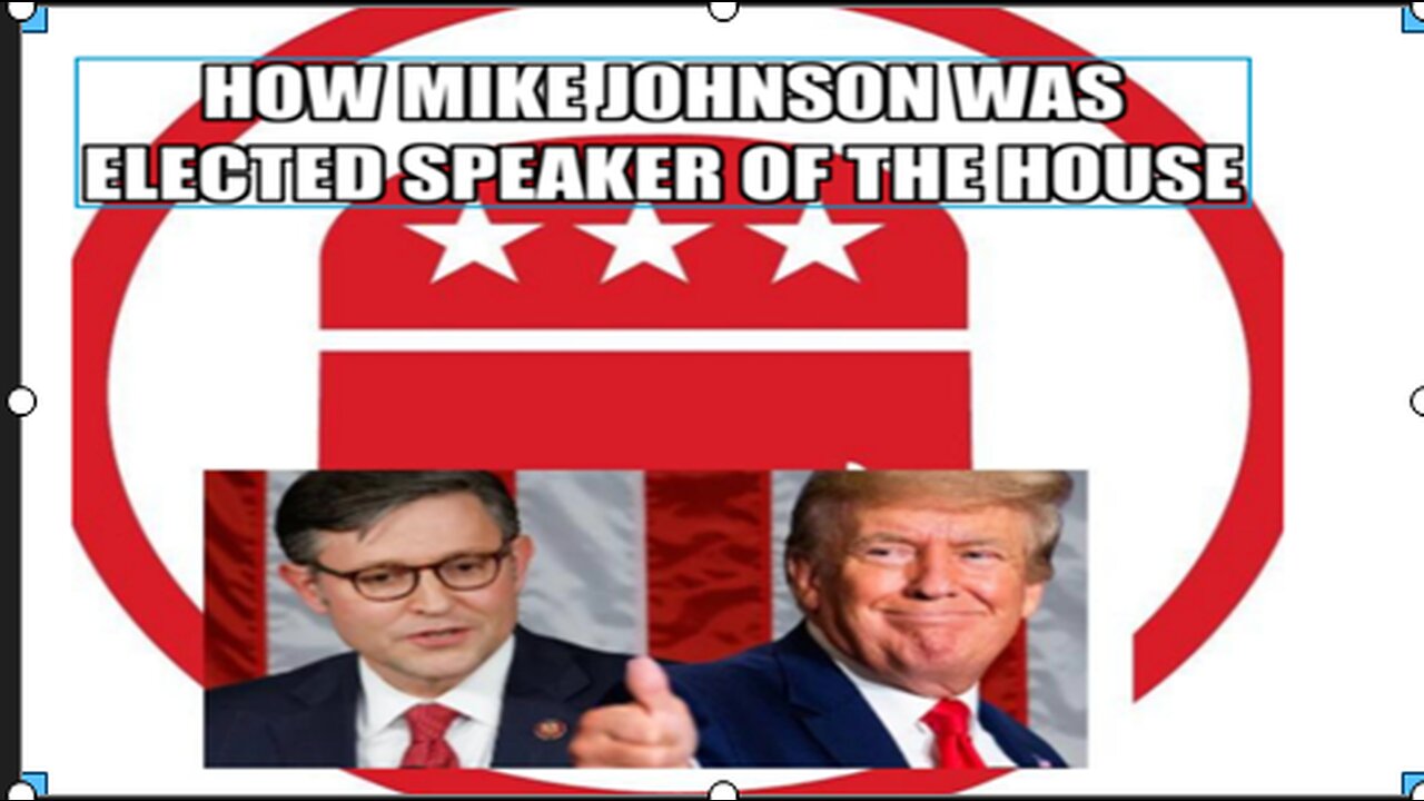 Mike Johnson was elected Speaker of the House- how it all happened