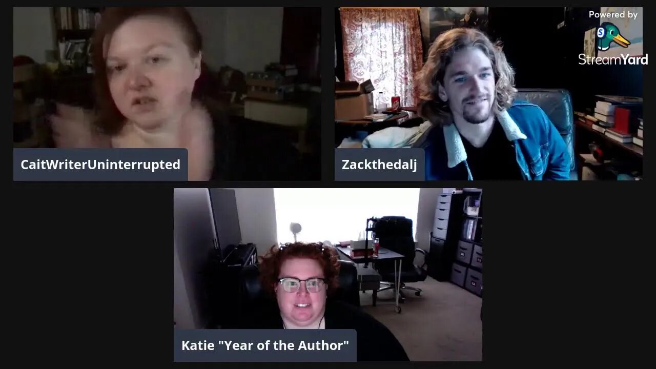 LIVE WRITE-IN UNINTERRUPTED - Featuring: Zachary A. Pieper, Katie Francis, and Me