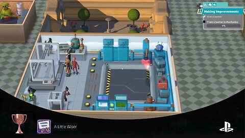 Two Point Campus trophy