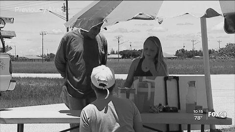 Kids start lemonade stand to help with dad's medical expenses