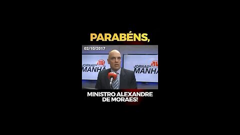 Alexandre de Moraes contradizendo ele mesmo sobre ditadura do judiciário