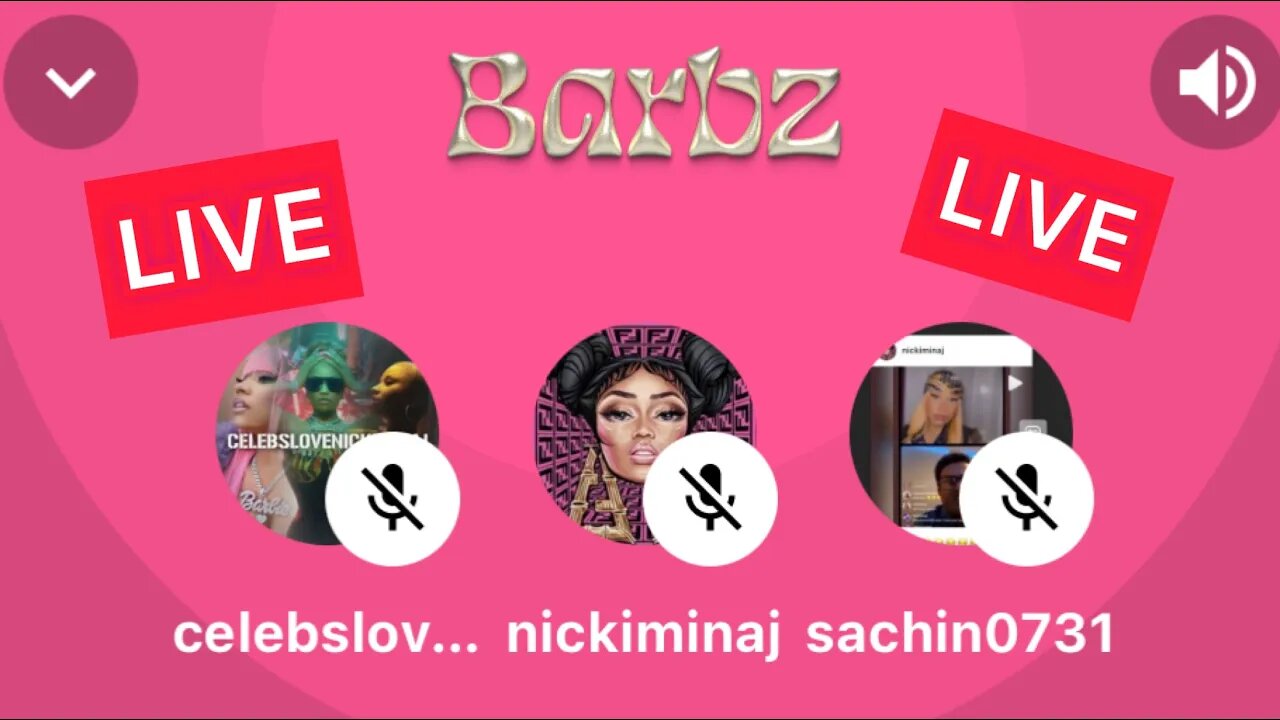 Nicki MInaj Goes LIVE with Barbz for [NEW] SURPRISE ANNOUNCEMENT!