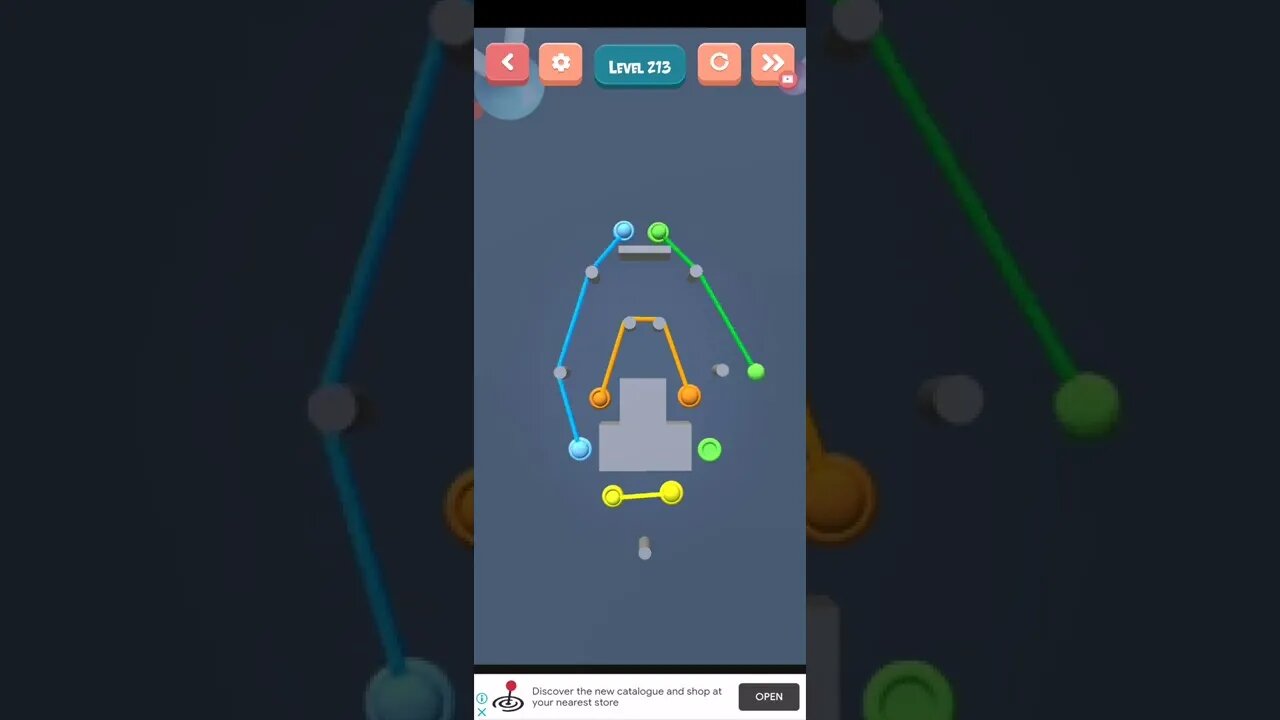 Color Rope Puzzle - Level 213