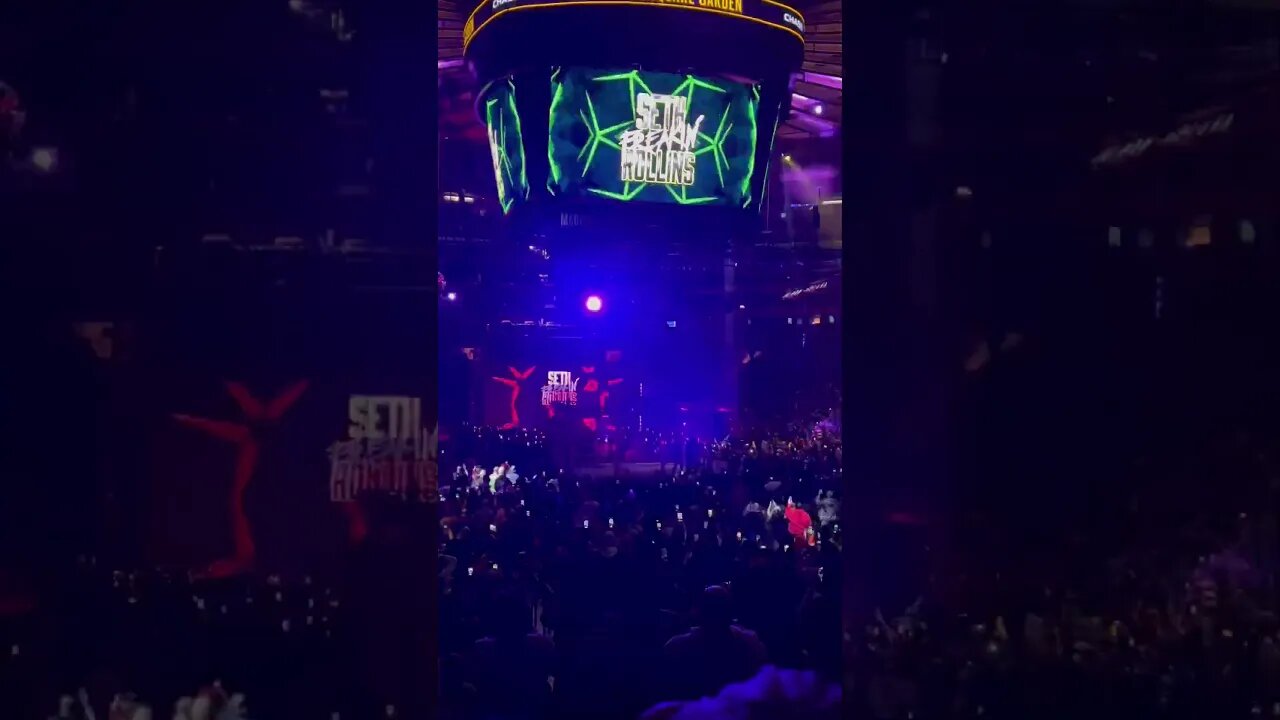 Seth Rollins Wwe Madison Square Garden 2023 intro