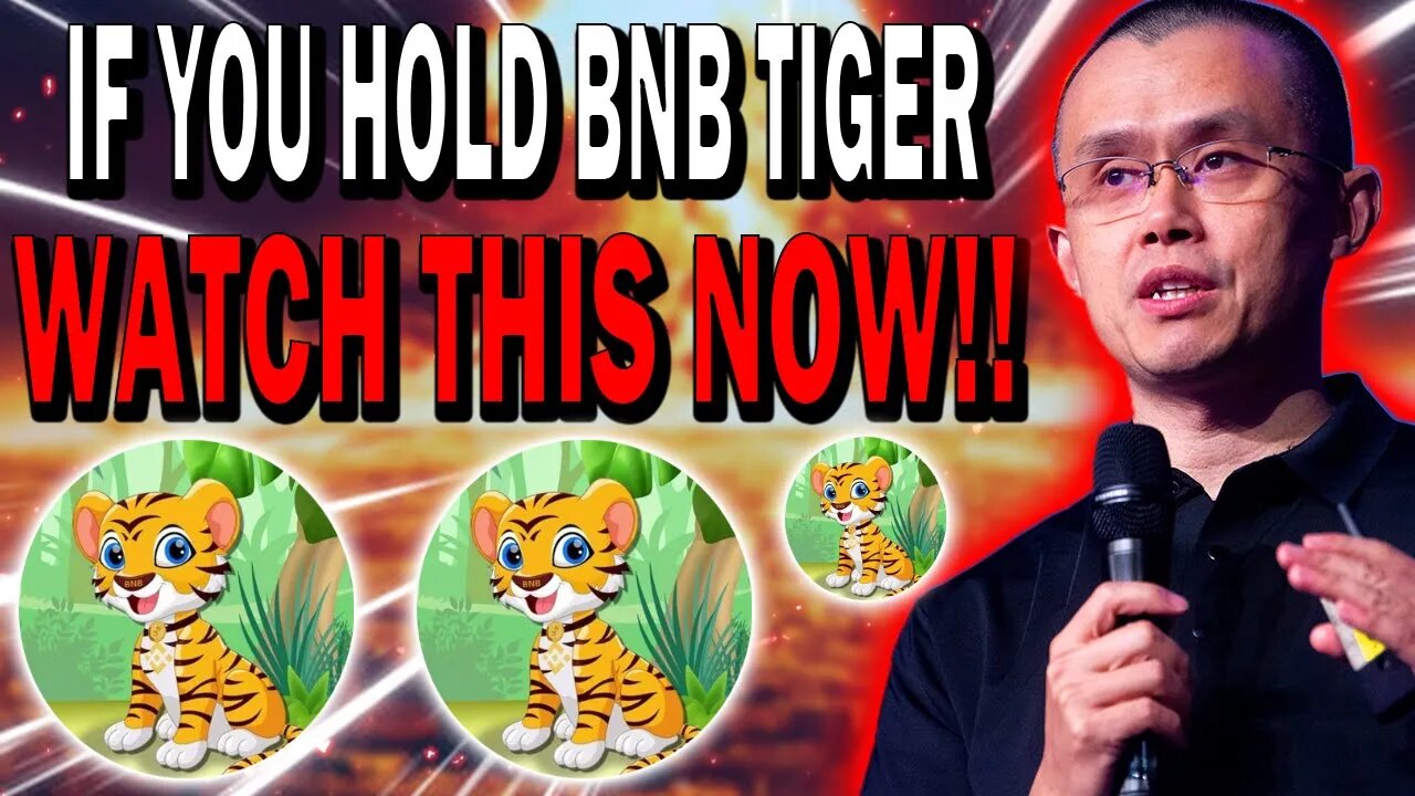 BNB TIGER CRYPTO!! CZ BINANCE MAY TAKE NOTICE OF THIS!! NEXT 100X?!