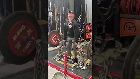 Deadlift Till Failure with Chains!