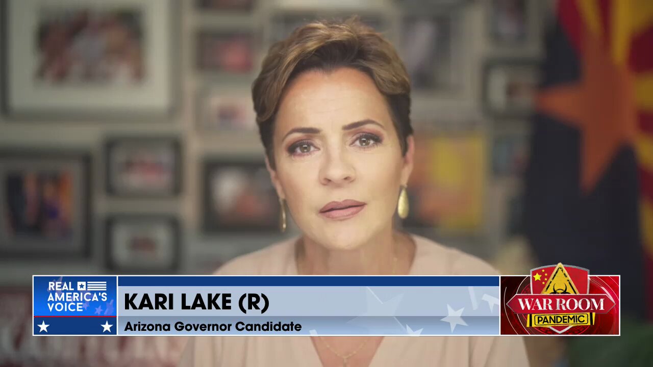 AZ Governor Candidate Kari Lake: Katie Hobbs Along with Joe Biden is Spreading Division in America