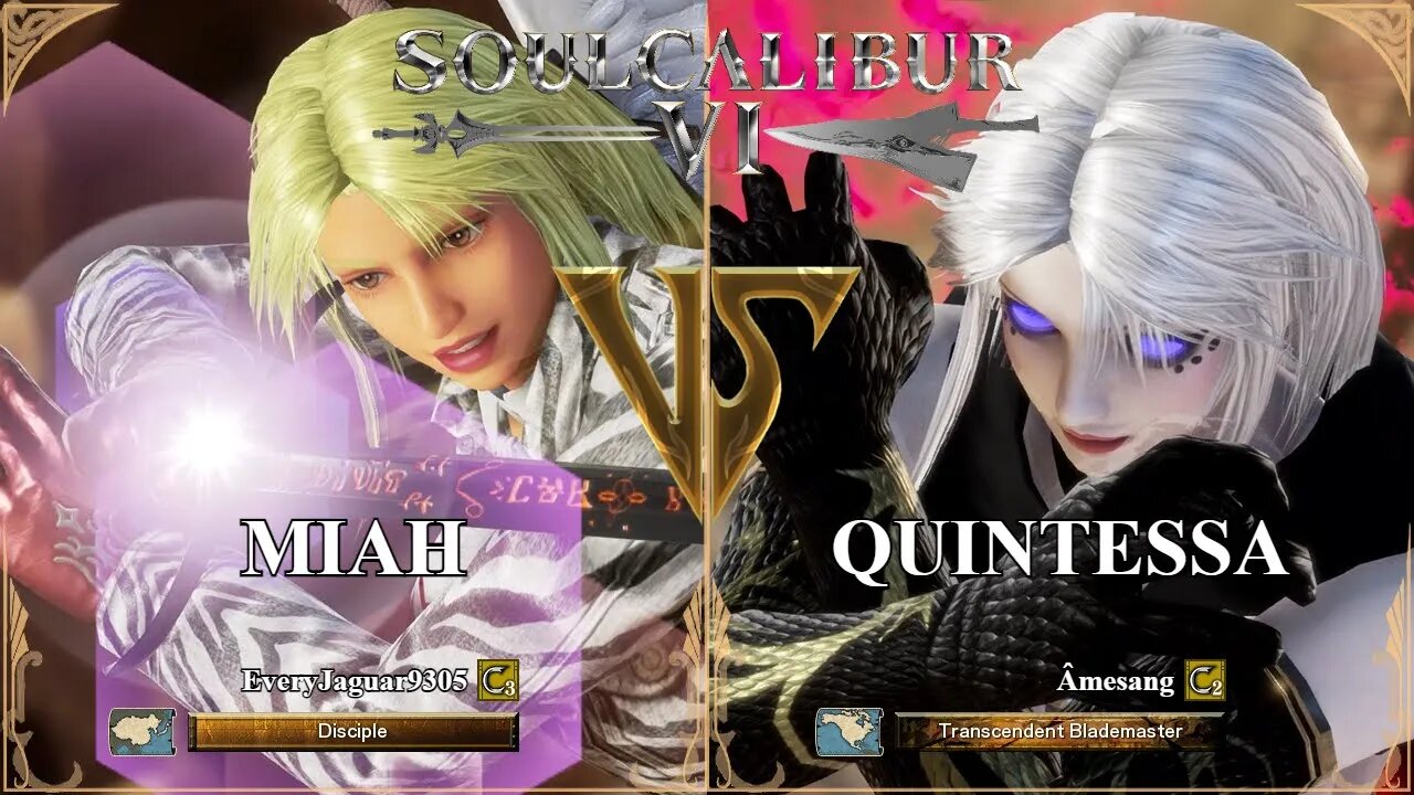 SoulCalibur VI — EveryJaguar9305 (Miah) VS Amesang (Quintessa) | Xbox Series X Ranked